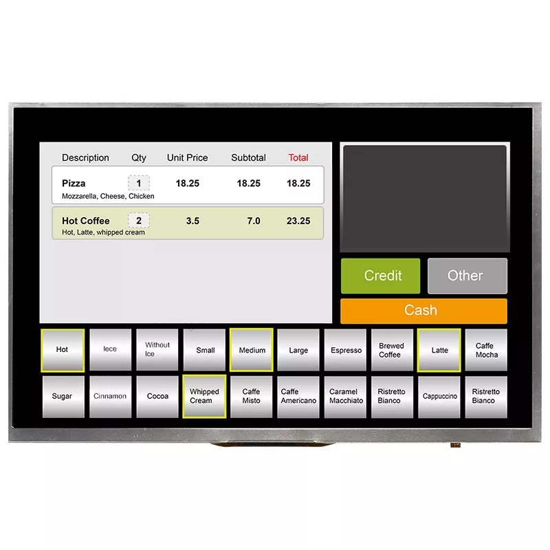 10,1 inch HD MIPI Tft moduli
