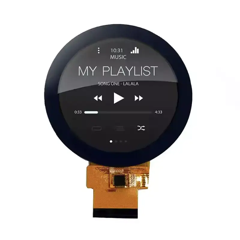 Quae sunt applicationes rotundae TFT LCD Module?