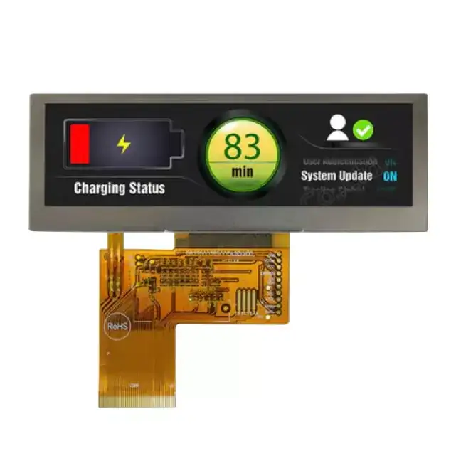 Ubi sunt Bar Type TFT Moduli Communiter in Automotivis et Instrumentis