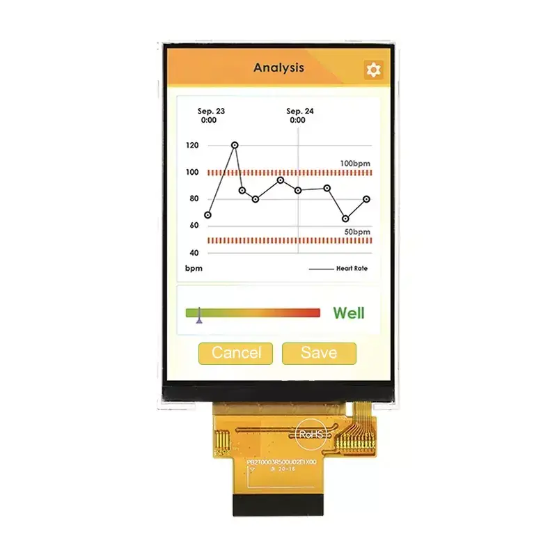 3.5 '' 320x480 IPS TFT moduli