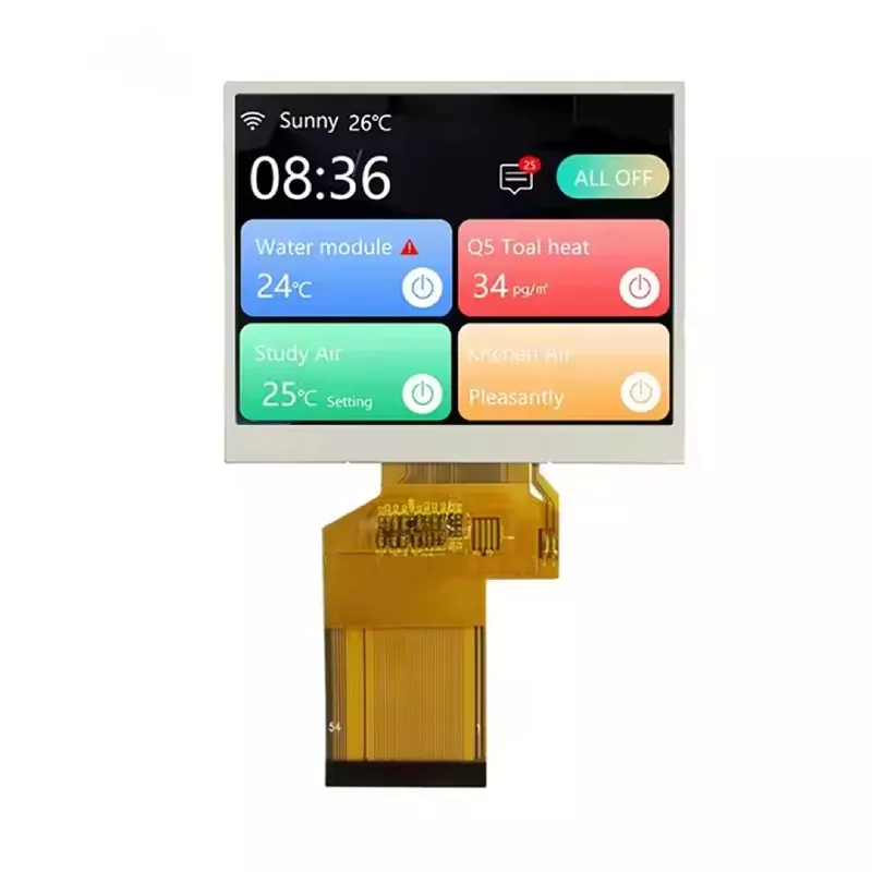 3.5 inch 320x240 solis readable tft moduli
