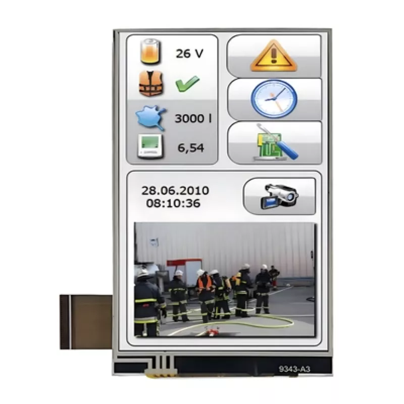 3,97 '' 480x800 Resistentia Tactus IPS TFT Module