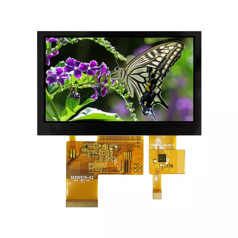 4,3 inch 480x272 IPS TFT modulus cum CTP
