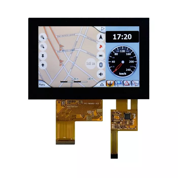 V inch 800x480 transflective tft moduli