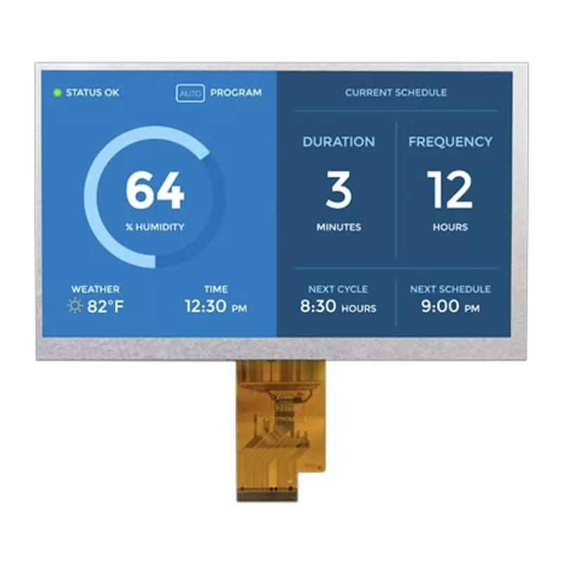 VII inch 1024x600 LVDs TFT Module