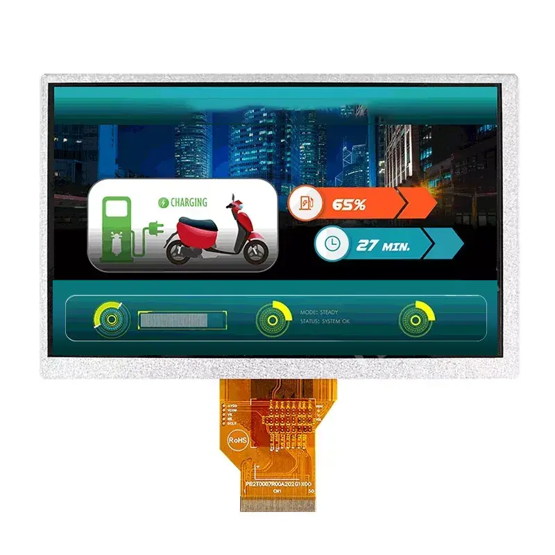 VII inch 800x1280 mipi IPs TFT moduli