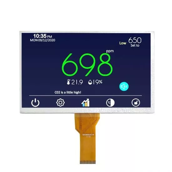 IX inch 800x480 tft moduli