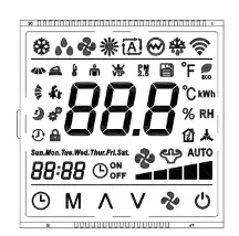 Restituo HTN Segmentum Varitronix LCD Module
