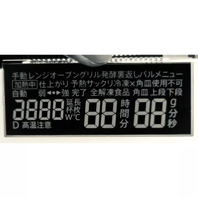 VA Segmentum LCD Module